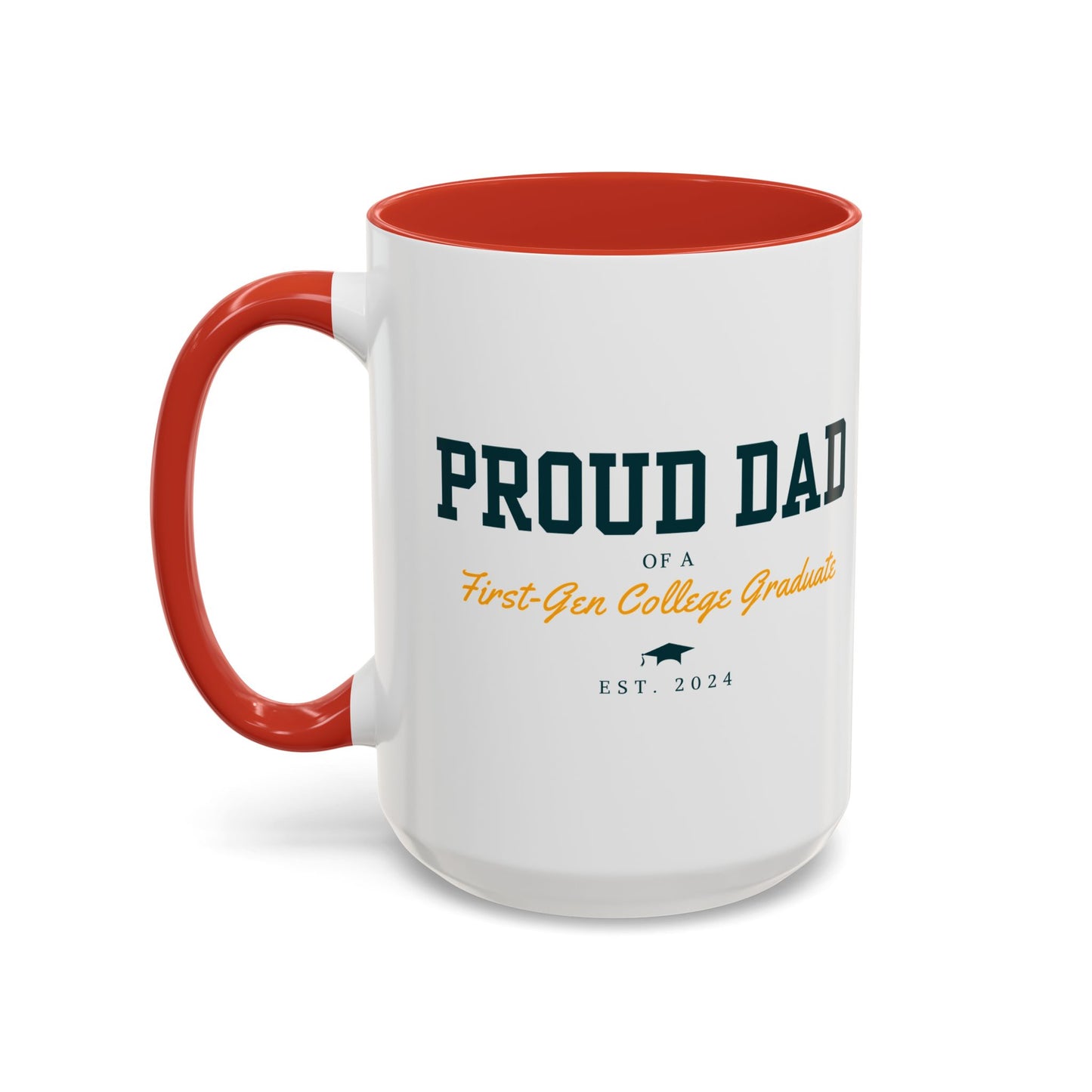 Taza de Orgulloso Papá de Primera Generación