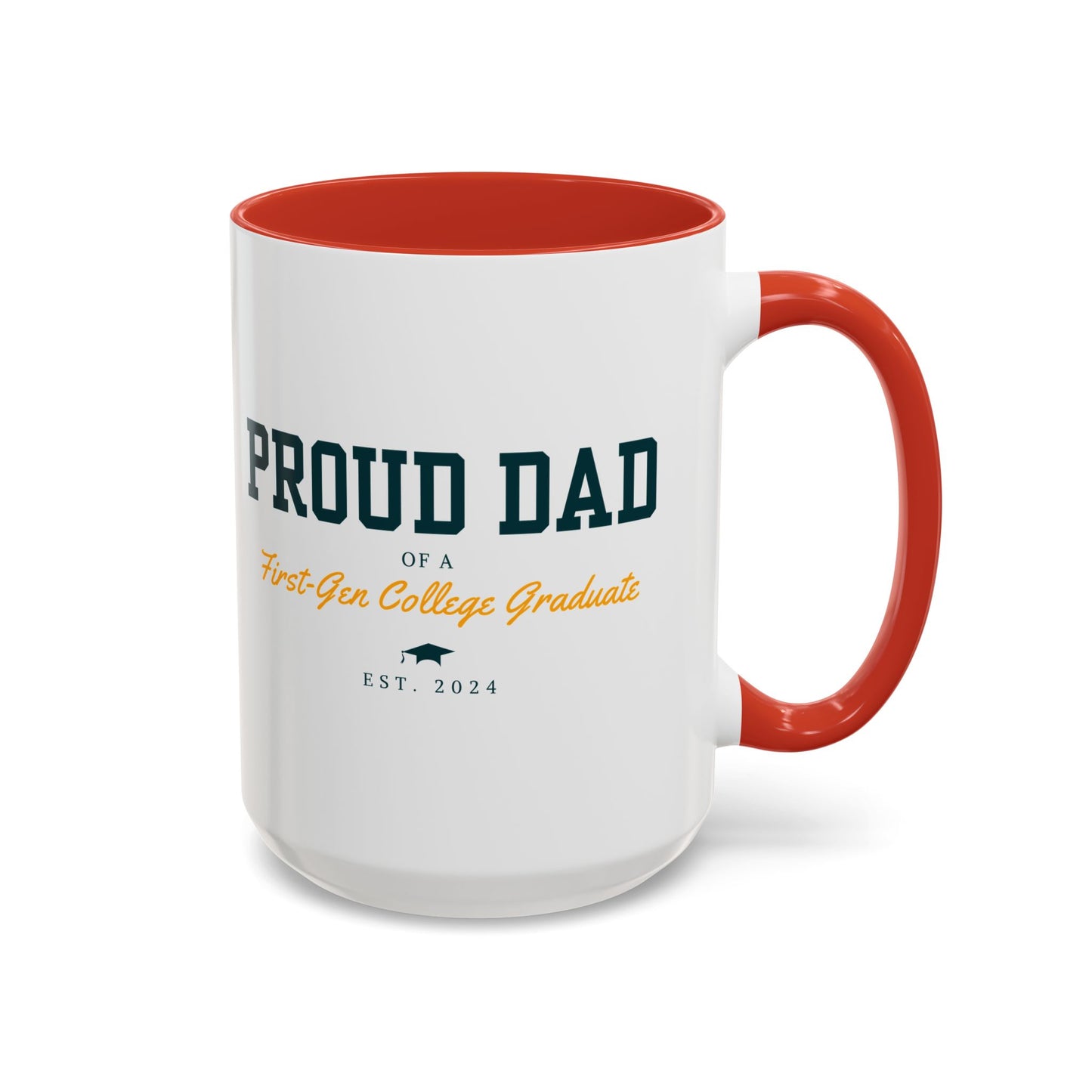 Taza de Orgulloso Papá de Primera Generación