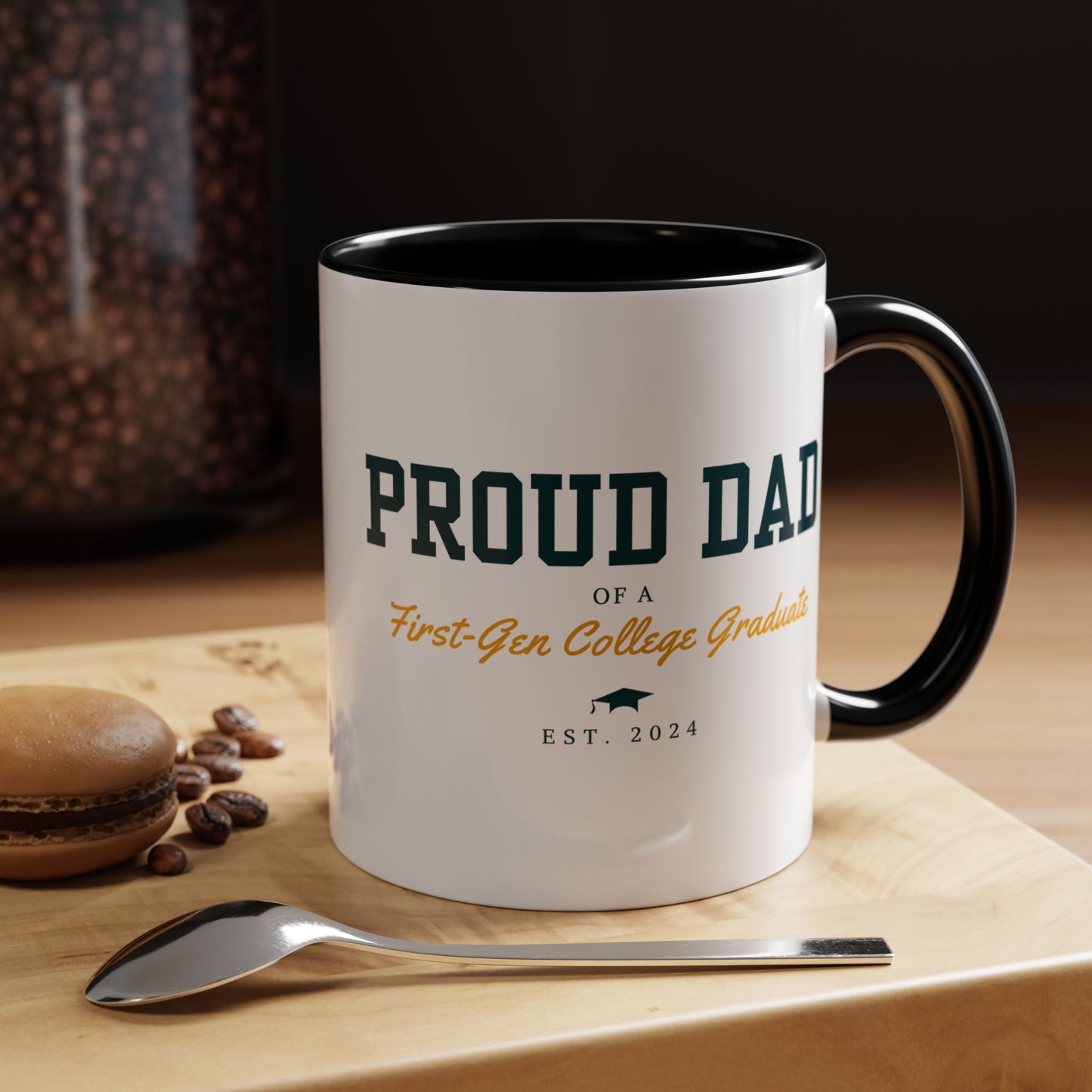 Taza de Orgulloso Papá de Primera Generación