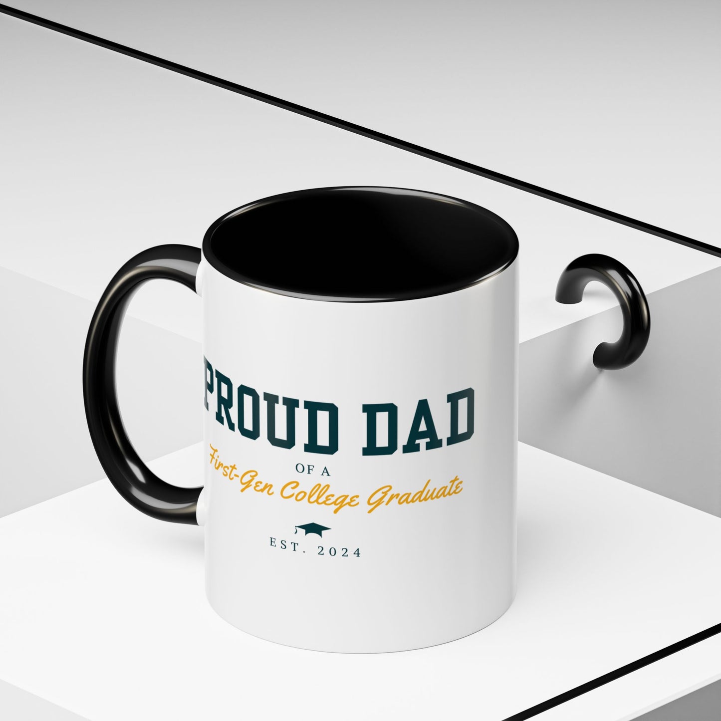 Taza de Orgulloso Papá de Primera Generación