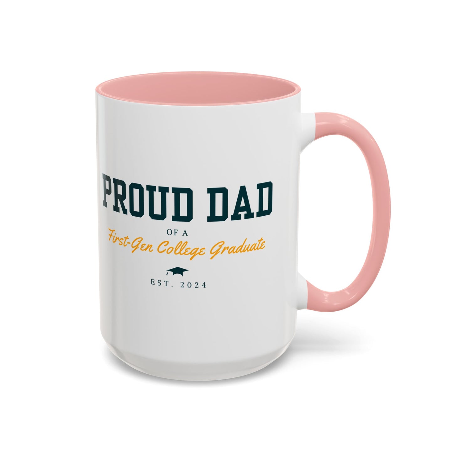 Taza de Orgulloso Papá de Primera Generación
