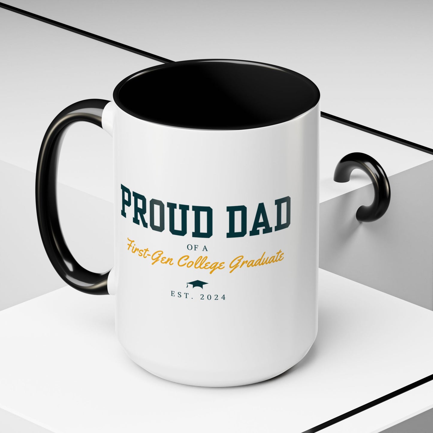 Taza de Orgulloso Papá de Primera Generación