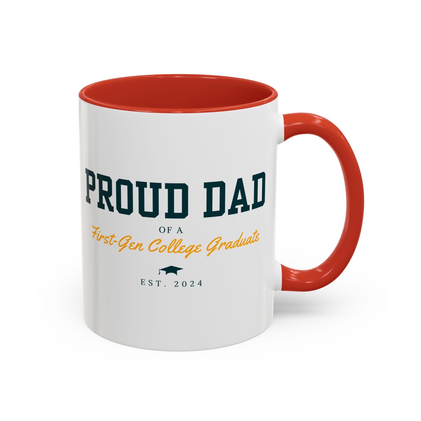 Taza de Orgulloso Papá de Primera Generación