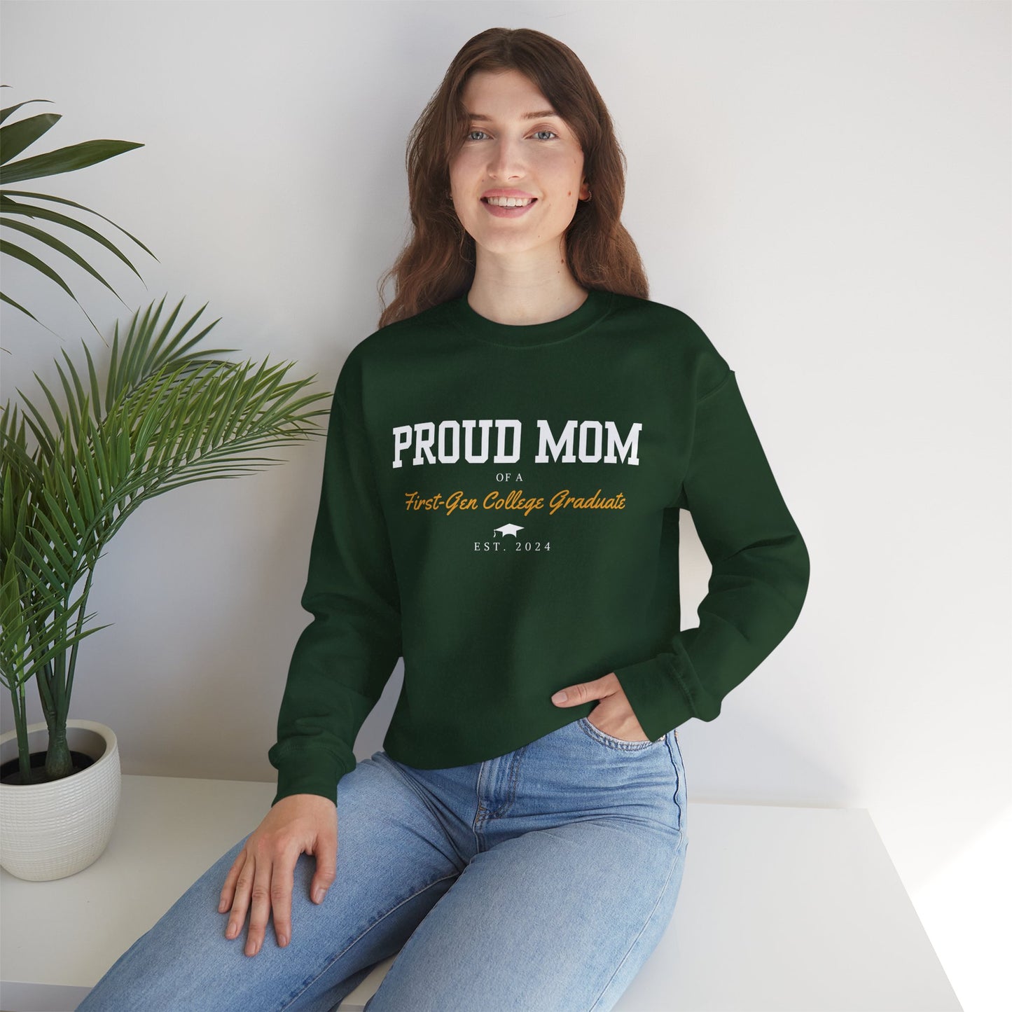 Orgullosa mamá de un graduado universitario de primera generación