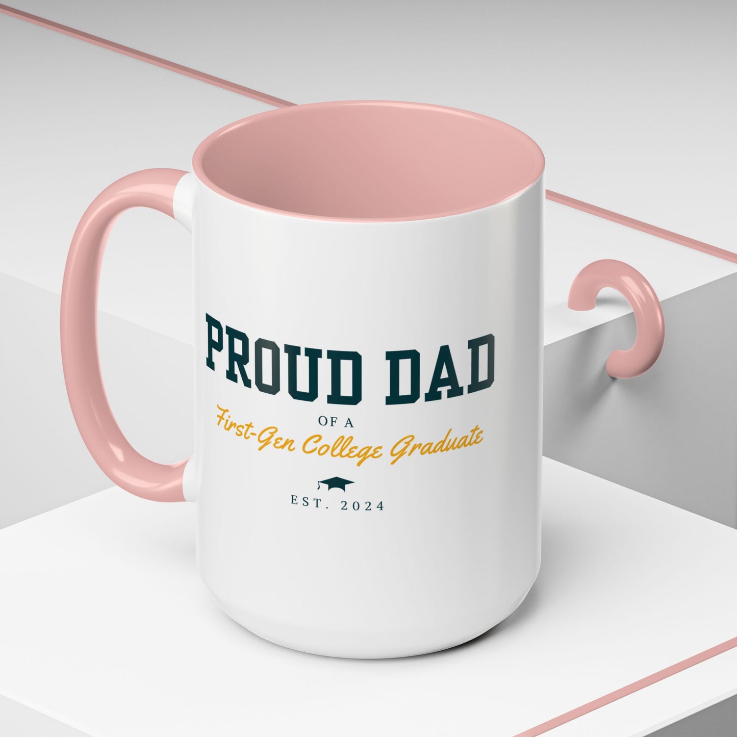 Taza de Orgulloso Papá de Primera Generación