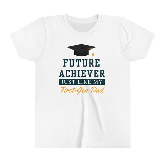 Futuro triunfador como mi padre de primera generación: Camisa blanca